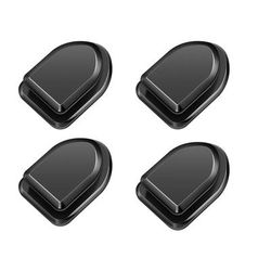 Mini Car Hooks Self Adhesive Storage Holder For USB Cable, Headphone & Keys Wall Hanging Auto Accessories 4pcs