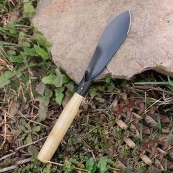 Multifunctional Garden Tool Shovel, Manganese Steel Flat & Pointed For Dig Wild Vegetables, Flowers & Shovel Soil 1pc Sharp Shovel
