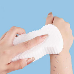 Super Soft Exfoliating Bath Sponge Gentle Full Body Exfoliation White