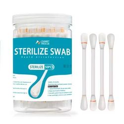 50 Piece Disposable Disinfection Swab Set For First Aid Alcohol Or Iodine Use bottled Alcohol Swabs (50 Pcs)