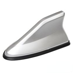 Universal Car Antennas Shark Fin Auto Radio Signal Aerials For Any Car Model silver