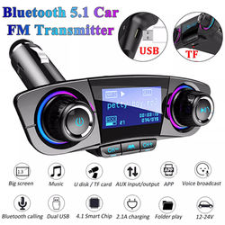 Wireless Bluetooth FM Transmitter For Car, MP3 Player, Hands Free Radio Adapter, Dual USB Charging Kit Wireless Bluetooth FM Transmitter For Car, MP3 Player, Hands Free Radio Adapter, Dual USB Charging Kit