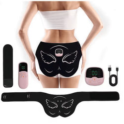 Electric Hip Trainer And Muscle Stimulator With Remote Control For Toning And Lifting Electric Hip Trainer And Muscle Stimulator With Remote Control For Toning And Lifting
