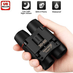 Binoculars Zoom, Outdoor Travel Compact Folding Telescope For Hunting & Day Night Adventures Binoculars Zoom, Outdoor Travel Compact Folding Telescope For Hunting & Day Night Adventures