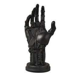 3D Cyberpunk Style Series Machine Game Controller Stand, Creative Mechanical Handle Desktop Decor For Gamers Home Decor black Handle