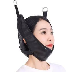 Neck Stretcher Harness For Cervical Traction And Pain Relief leather