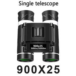 900x25 HD Zoom Portable Powerful Binoculars Long Range BAK4 Telescope Jumelles For Hunting, Camping & Low Light Viewin lq 900x25