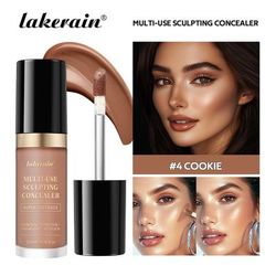 Multipurpose Concealer Natural Finish, Brighten Skin Tone, Cover Dark Circles, Lightweight Liquid Concealer For Skin 04