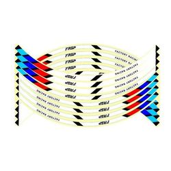 High Visibility Car Reflective Strips, Universal Rim Tape For Motorcycle, Bicycle & Auto Wheels 2