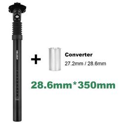 WG23A Suspension Seatpost For Mountain Bikes With Shock Absorbing Design In Multiple Tube Sizes 27.2 28.6 Mm