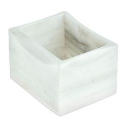 Marble Ambrosia,'Mexican Pale Grey Sweetener Holder Made from Marble'