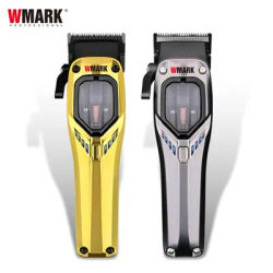 WMARK NG-9012 Professional Hair Clipper 5CR Stainless Steel Fixed Knife Ceramic Rotator 8000-12000RPM Vector Motor
