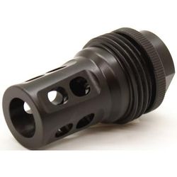 Kaw Valley Precision ASR Muzzle Brake M14x1 LH Black KVP-BRAKE-ASR-10