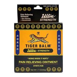 Tiger Balm Ultra Topical Pain Relief 11% - 11% Strength Camphor / Menthol Ointment 50 Gram (525576_EA)