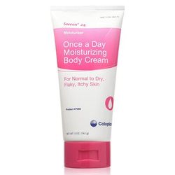 Sween 24 Hand and Body Moisturizer 5 oz. Tube Unscented Cream CHG Compatible (482943_EA)