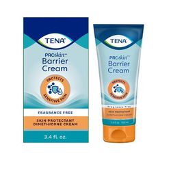 Tena Proskin Barrier Cream Skin Protectant 3.4 oz. Tube Unscented Cream (1200278_EA)