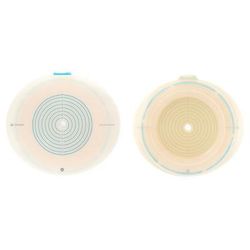 SenSura Mio Flex Ostomy Barrier Trim to Fit, Extended Wear Elastic Adhesive 70 mm Flange Yellow Code System 3/8 to 2-11/16 Inch Opening (891243_BX)