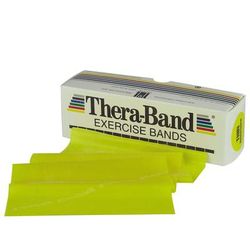 TheraBand Exercise Resistance Band Yellow 5 Inch X 6 Yard X-Light Resistance (304468_EA)