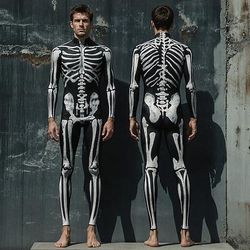 Costume di Carnevale Tuta Intera Costumi zentai con motivi Costume Cosplay Maschera Stampa Costume Sexy Halloween Per uomo Per donna Ragazzi Costume per Feste Performance Mascherata Bambini Adulti