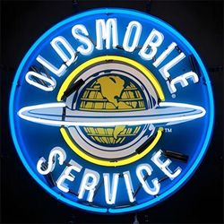 Neonetics Oldsmobile Service 24-Inch Neon Sign