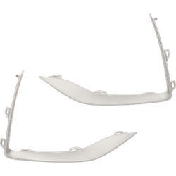 JC Whitney Bumper Trim, Front, Driver & Passenger Side, 1-year unlimited-mileage warranty SET-RB01590043