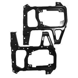 Replacement Bumper Bracket, Front, Driver & Passenger Side, 1-year unlimited-mileage warranty SET-RR01310001-2