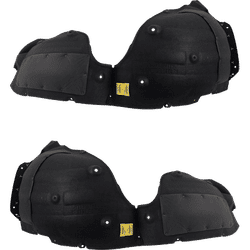 Replacement Fender Liner, Front, Driver & Passenger Side, 1-year unlimited-mileage warranty SET-RK22210047