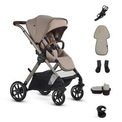 Silver Cross Reef 2 Multi-terrain Modular Stroller 2025 + Accessory Bundle - Frappe