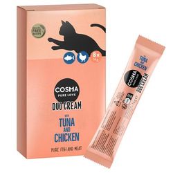 8x14g Mixed Pack (3 Varieties) DUO Cream Cosma Cat Treats