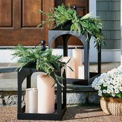 Oversized Porch Lantern, Set Of Two - Grandin Road
