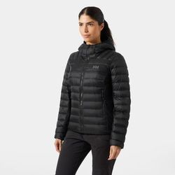 Helly Hansen Women's Verglas Down Hybrid Hooded Jacket 2.0 Black M