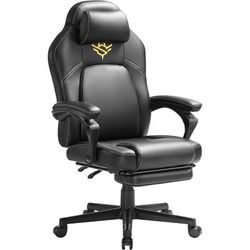 Sedia da gaming in pelle sintetica altezza regolabile nero