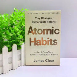 English Edition Atomic Habits Book - Tiny Changes Remarkable Results System, Productivity Boost Toolkit Gift Idea