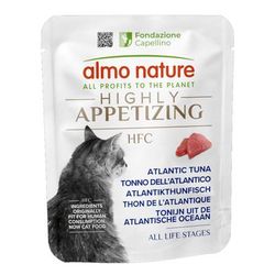 6x50g Atlantic Tuna Highly Appetising HFC Almo Nature Wet Cat Food
