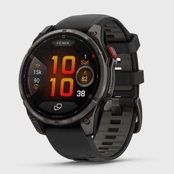 Garmin fenix 8 Pro 47mm AMOLED GPS Watch GPS Watches Carbon Gray DLC Titanium