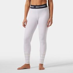 Helly Hansen Women's Lifa Merino Midweight Graphic Base Layer Trousers Purple XS