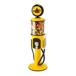 Roadside Relics Pennzoil Retro Gas Pump Replica Mini Gravity Feed Gumball Machine