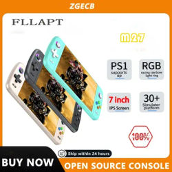 FLLAPT M27 7.0Inch Handheld Video Game ConsoleIPS Screen 64GB 128GB 256GB Adults Kids Gift Home Gaming Player 20000+games ﻿