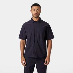 Helly Hansen Men's AWE Short Sleeve Softshell Overshirt Purple L