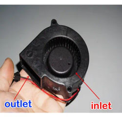 75mmx75mmx30mm Micro 7530 Turbine Brushless Cooling Fan DC 5V-12V Turbine Blower Humidifier Cooling DC Silent Fan