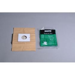 Sanyo SC800P Canister Vacuum SCP8A Replacement Paper Filter Bags, 5 pack
