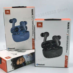 Original JBL Wave 200TWS sans fil Bluetooth écouteurs stéréo écouteurs basse son casque casque JBL W200 avec micro