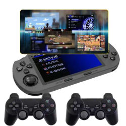 SF3000 Video Games Console Retro Portable Handheld Gameplayer 4.5 Inch IPS Retro Game Consoles Built-in 20000+ Games For Kids