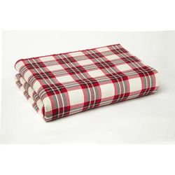 Holiday Novelty Throw Blanket by BrylaneHome in Plaid