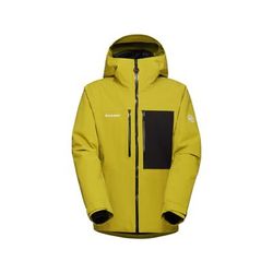 Mammut Stoney HS Thermo Hooded Jacket - Men's Aura/Black Large 1010-31060-40288-115