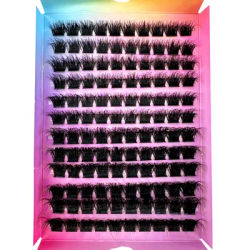 Lash Clusters Individual Lashes Clusters Eyelash Extensions False Eyelashes DIY Wispy 5D Fluffy Lash Extension False Eyelashes