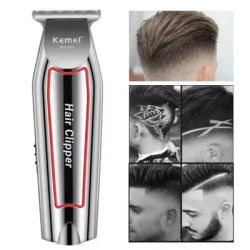 Kemei 032 Professional 0mm Hair Trimmer Electric Beard Trimmer Hair Clipper for Men Hair Cutting Machine Haircut Grooming Kit