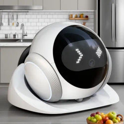 Famue Smart Robot Camera 5G WiFi HD 2K Camera Pet Tracking Laser Indicator TUYA Pet Camera Auto Charging Auto Obstacle Avoidance