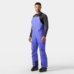 Helly Hansen Men's Sogn BIB Cargo SKI Trousers Purple L
