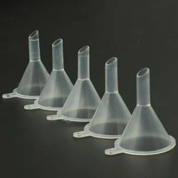 5Pcs Mini Funnel Filling Empty Bottle Packing Tool For Travel Plastic Mini Small Funnels For Perfume Liquid Essential